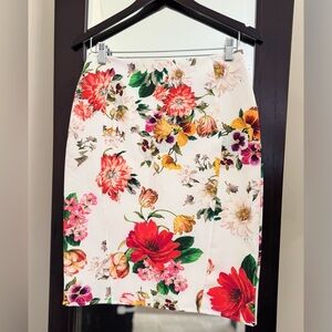NWT FEMME Floral Print Women's Skirt (L)